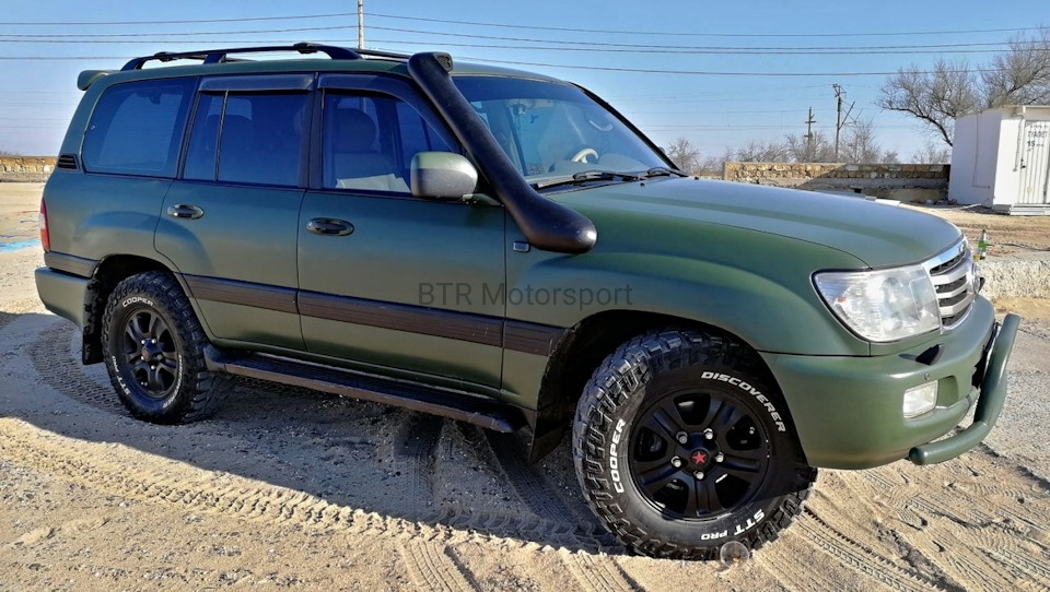 Шноркель Toyota Land Cruiser 100 / Lexus LX470 прямой
