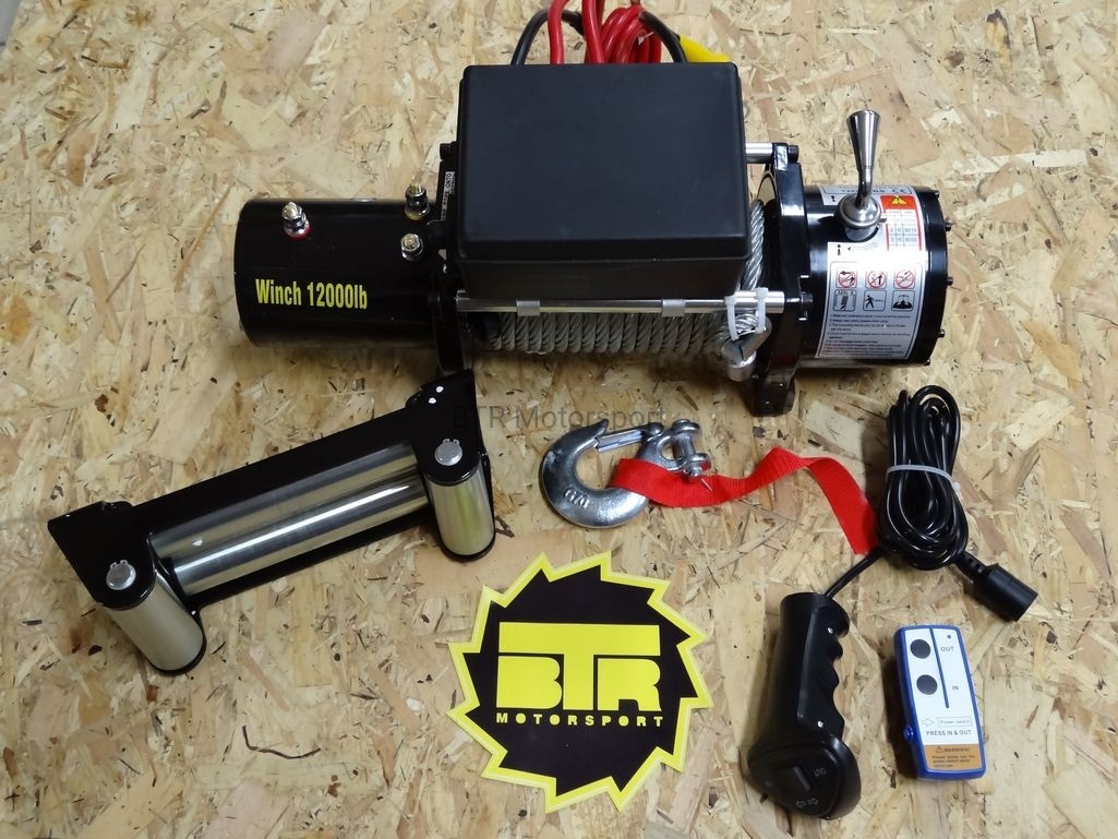 Лебедка Electric Winch 12000 lbs/5500kg 12v (22 метра)
