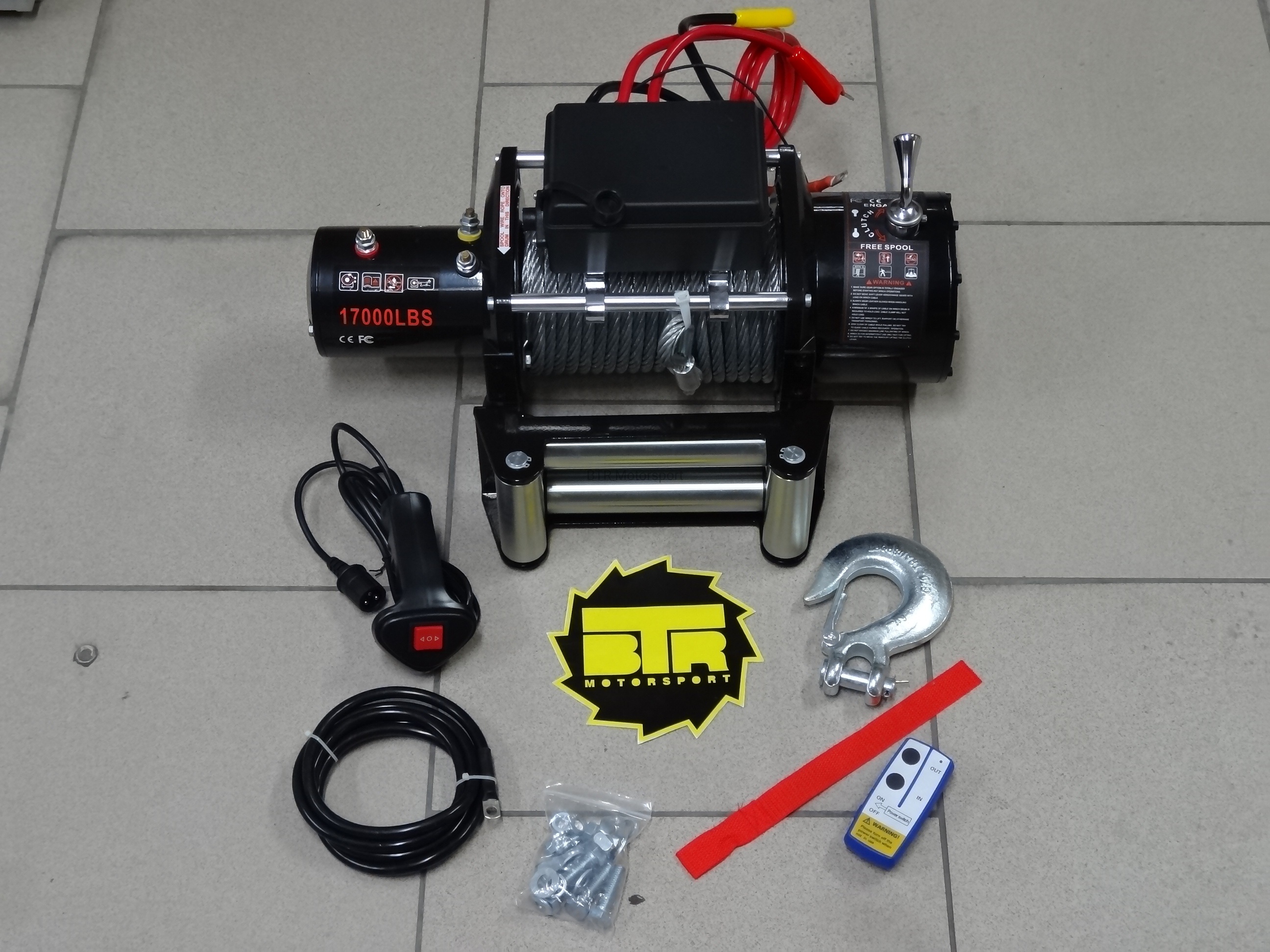 Лебедка Electric Winch 17000 lbs/7711kg 12v
