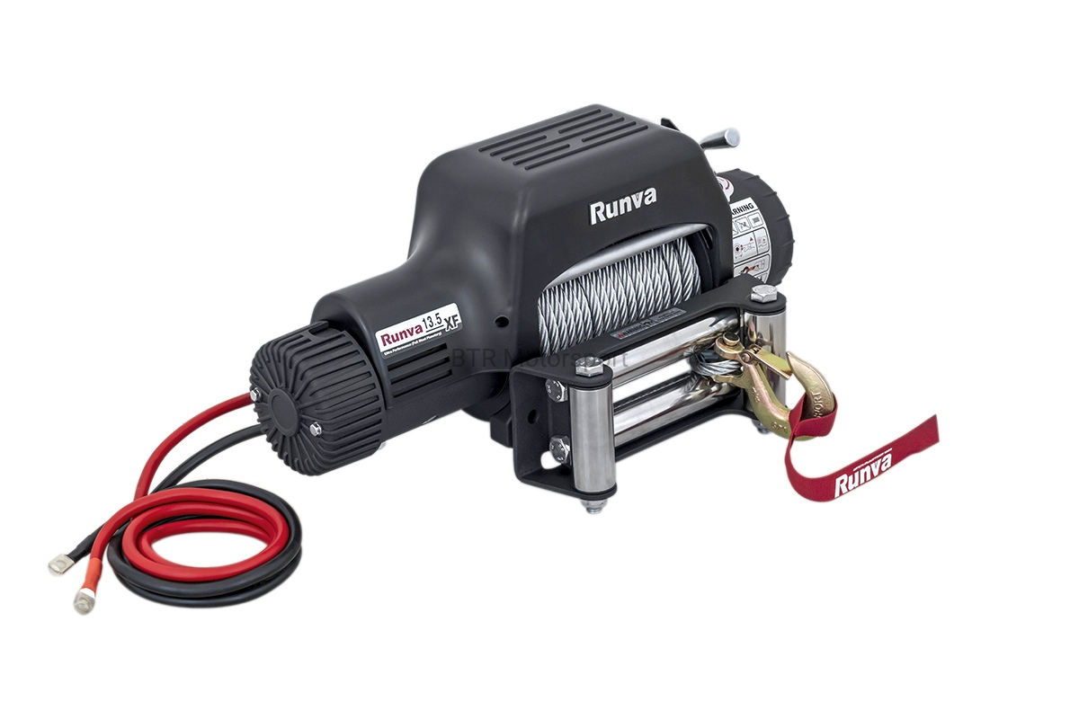Лебёдка электрическая 12V Runva 13500 lbs 6136 кг 13.5XF