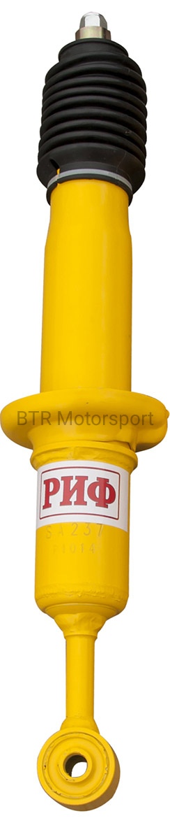Амортизатор усиленный РИФ передний Toyota Hilux 2005-2014, Sollers ST6, Jac T6, T9 штатный и лифт 0-45 мм